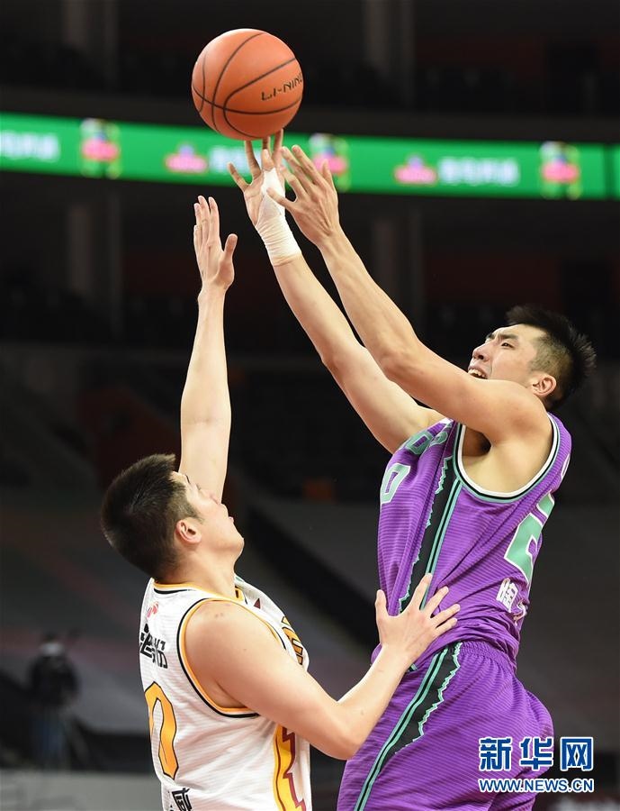 (體育)(15)籃球——CBA復賽第一階段:山西汾酒股份勝山東西王