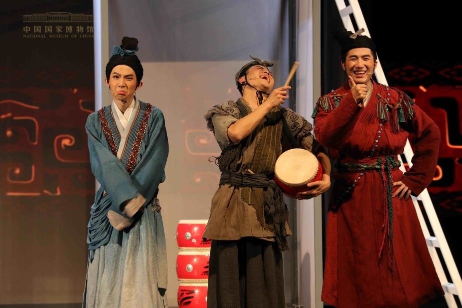 舞臺(tái)劇《盛世歡歌》現(xiàn)場(chǎng)。主辦方供圖