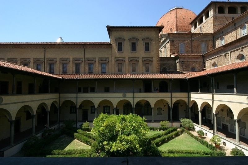 意大利美第奇洛倫佐圖書館。美第奇洛倫佐圖書館供圖