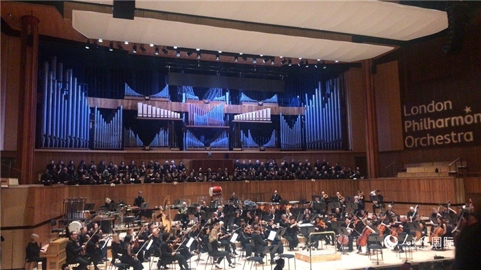 《敦煌·慈悲頌》在倫敦演出。人民網 余穎攝