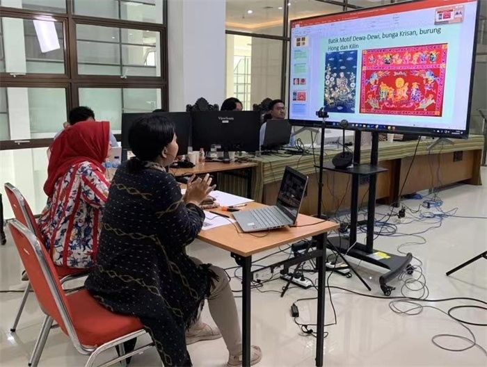 活動(dòng)現(xiàn)場(chǎng)。供圖：印尼三一一大學(xué)孔子學(xué)院