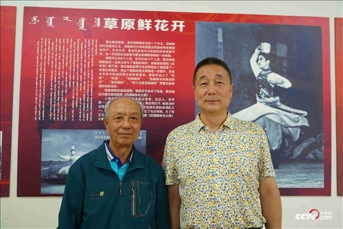 ?。▽O普〔左〕與吳恩〔右〕 央視網(wǎng)記者隋佳桐 攝）