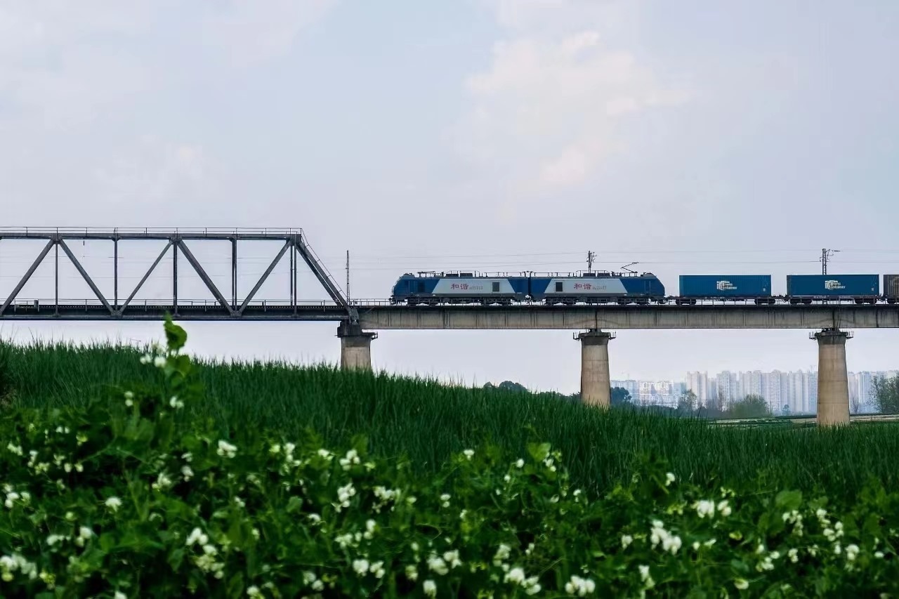 國鐵集團發(fā)布中歐班列全程時刻表成果。國鐵集團供圖