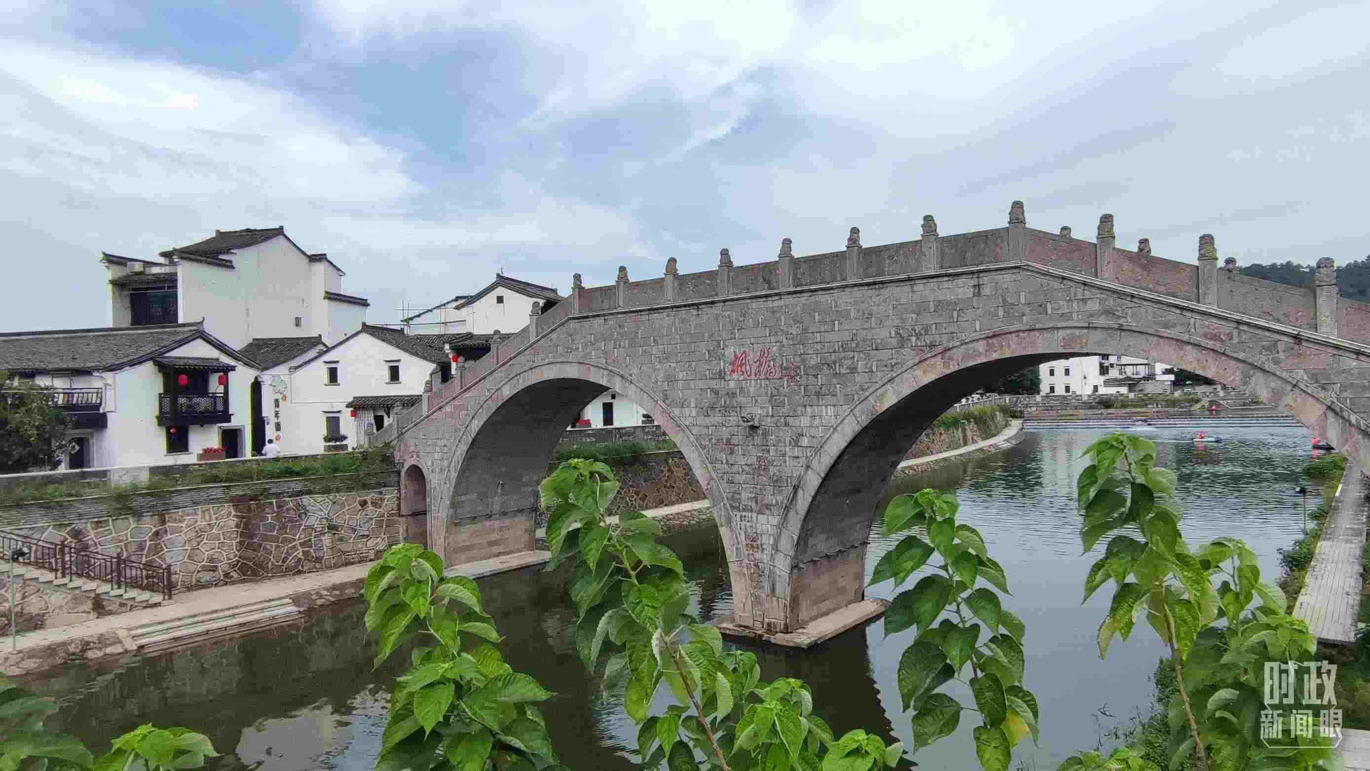 △楓橋古鎮(zhèn)。（總臺央視記者耿小龍拍攝）