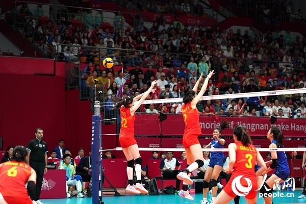 比賽現(xiàn)場。人民網(wǎng)記者 胡雪蓉攝