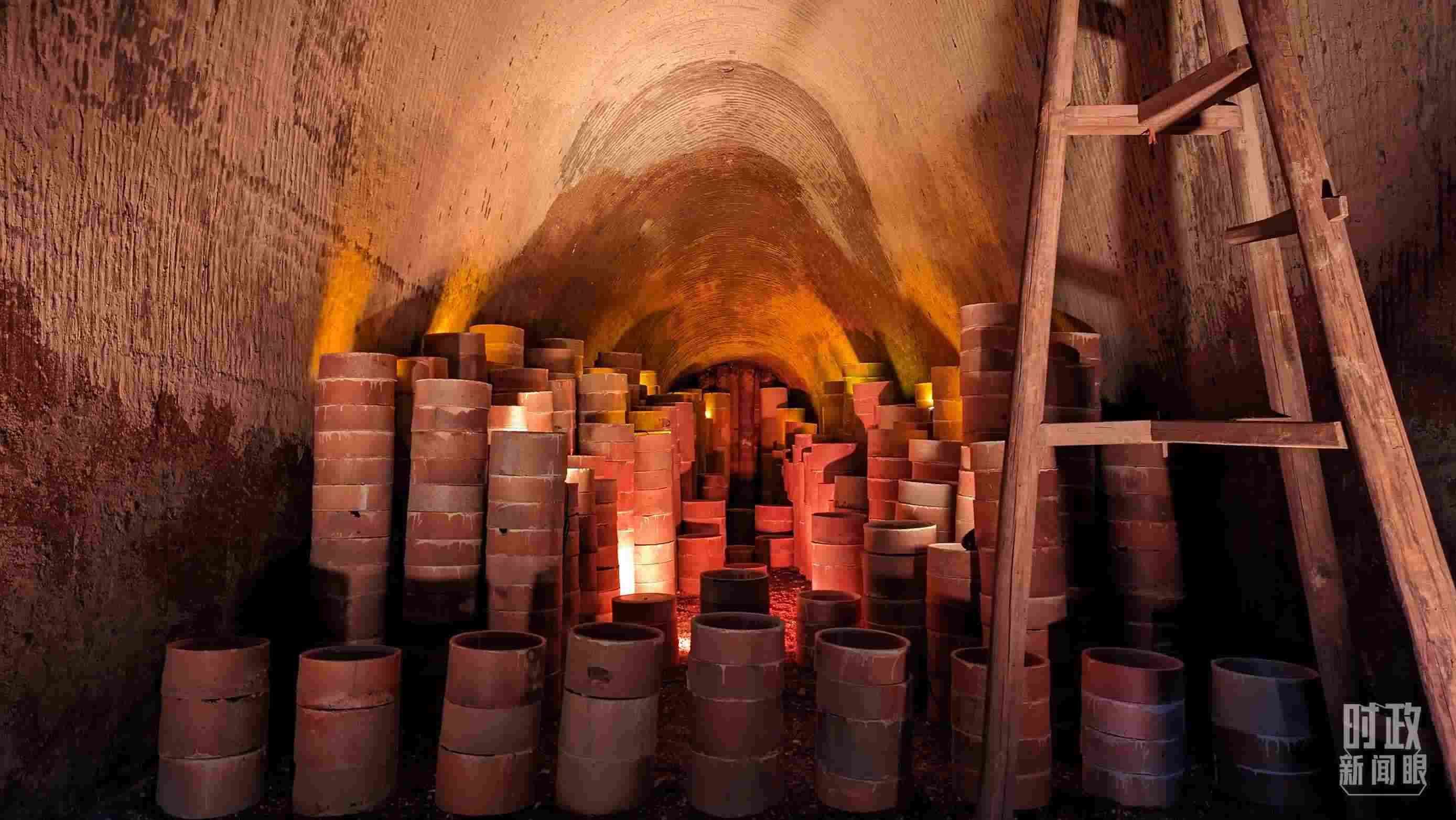 △當(dāng)?shù)噩F(xiàn)存最大的柴窯——徐家窯。（總臺(tái)央視記者朱超拍攝）