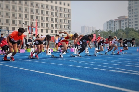 第59屆北京市中學(xué)生田徑運(yùn)動(dòng)會(huì)暨北京學(xué)生金奧運(yùn)動(dòng)隊(duì)田徑運(yùn)動(dòng)會(huì)。北京市教委供圖