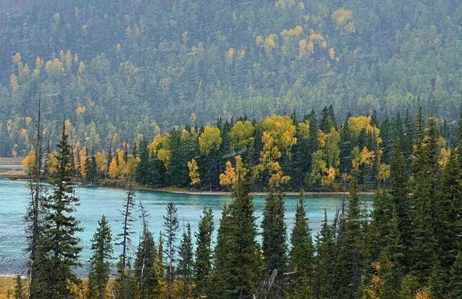 禾木景區(qū)。中國鐵路烏魯木齊局集團有限公司供圖