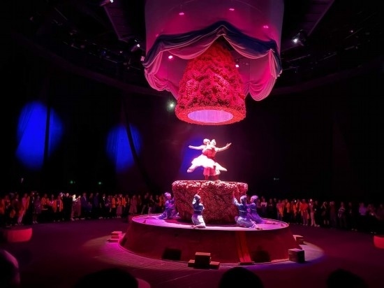 《天釀》演出場景。本報(bào)記者劉書文攝