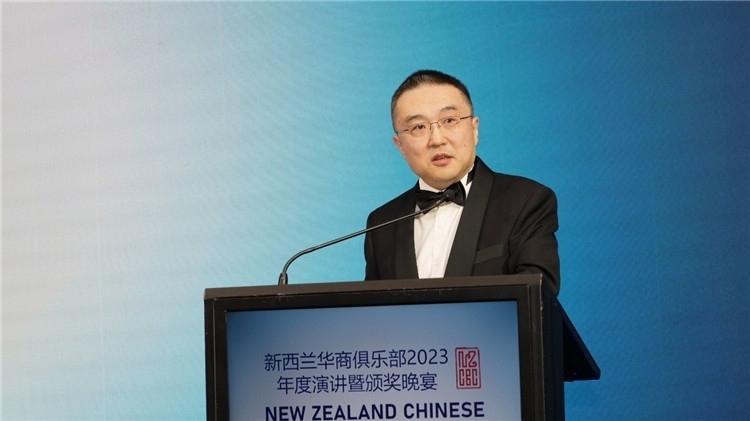 中國駐新西蘭大使王小龍。攝影：張凱
