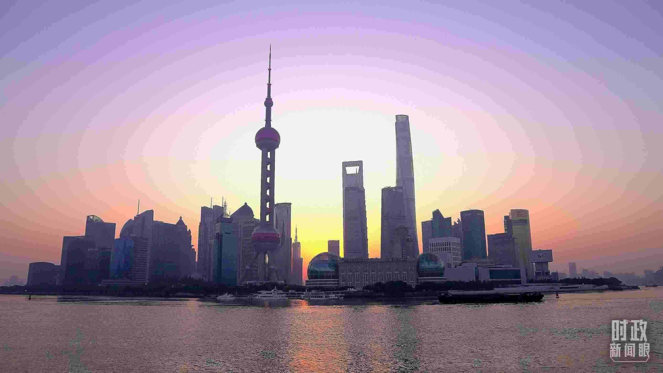 △上海。（總臺(tái)央視記者劉琦拍攝）