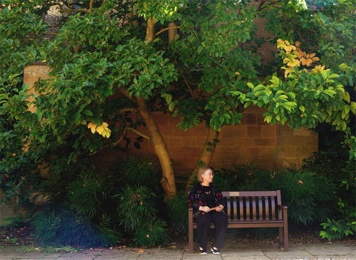 羅森在牛津大學(xué)墨頓學(xué)院。葛大龍攝