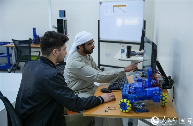 培訓(xùn)中心展示。人民網(wǎng)塔里克·易卜拉欣攝