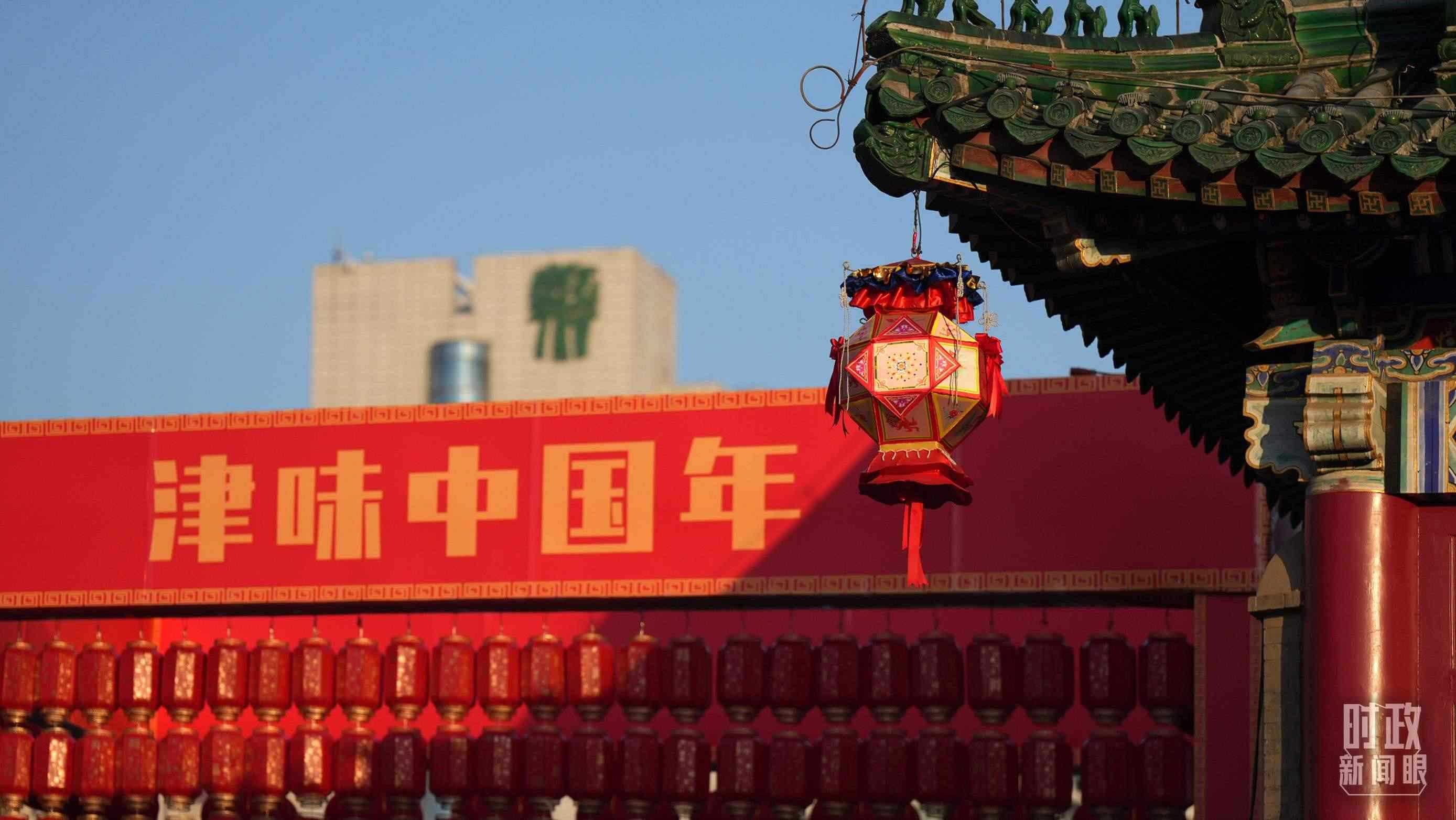 △天津街景。（總臺國廣記者李晉拍攝）