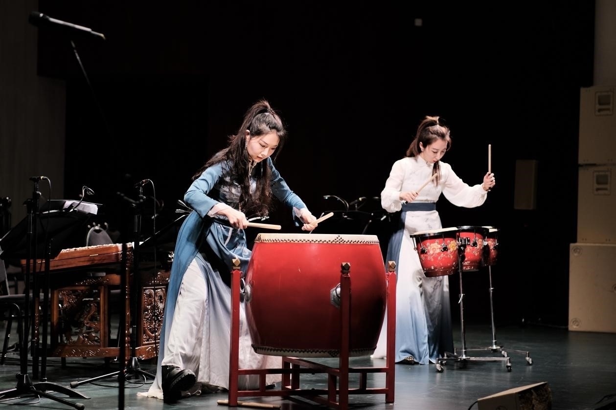 2024“歡樂春節(jié)”新春民族音樂會(huì)演出現(xiàn)場(chǎng)。于子恒攝