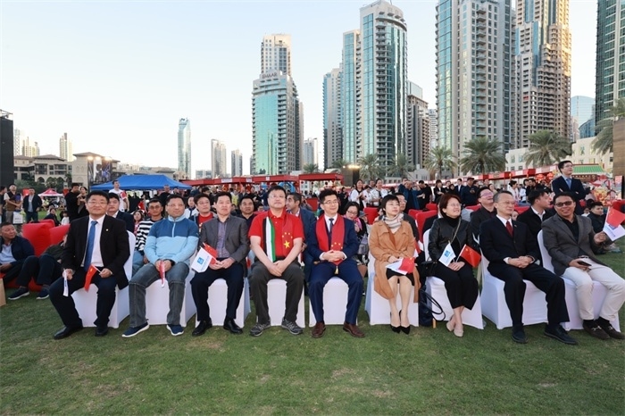 活動現(xiàn)場。中建中東供圖