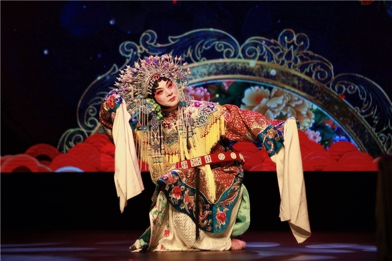 2024年“四海同春”慰?jī)S訪演團(tuán)亞太團(tuán)新西蘭惠靈頓演出現(xiàn)場(chǎng)。圖片由陸欣讌、孟韜、葉勇提供