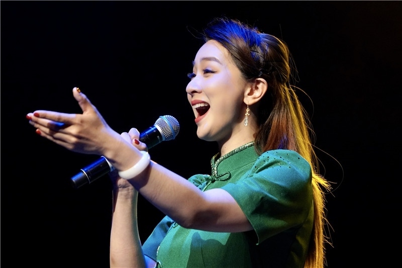 2024年“四海同春”慰?jī)S訪演團(tuán)亞太團(tuán)新西蘭惠靈頓演出現(xiàn)場(chǎng)。圖片由陸欣讌、孟韜、葉勇提供