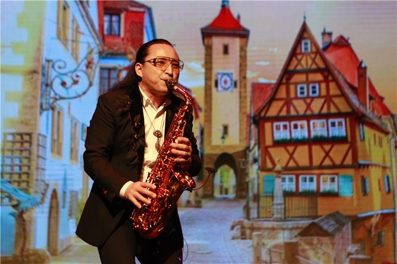 2024年“四海同春”慰?jī)S訪演團(tuán)亞太團(tuán)新西蘭惠靈頓演出現(xiàn)場(chǎng)。圖片由陸欣讌、孟韜、葉勇提供