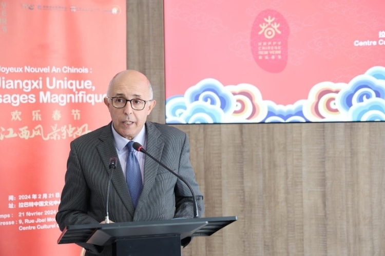 拉巴特文化藝術(shù)遺產(chǎn)復(fù)興協(xié)會(huì)主席德里希致辭?；艟z