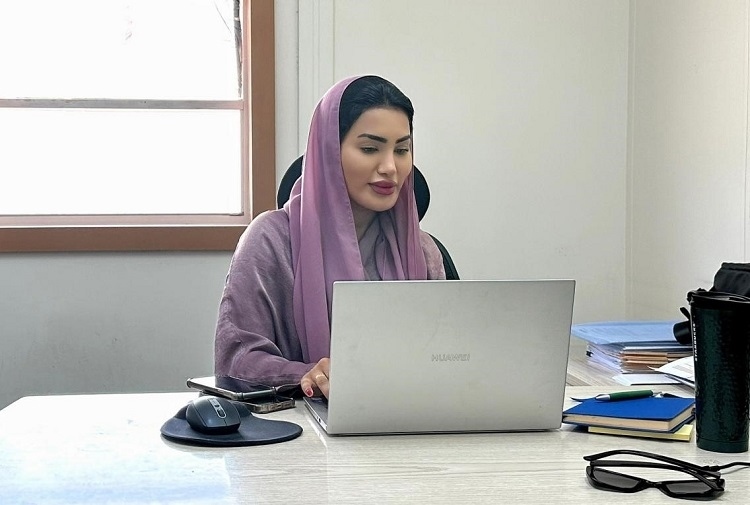 卡爾圖姆在工作中。中石化南京工程中東公司供圖