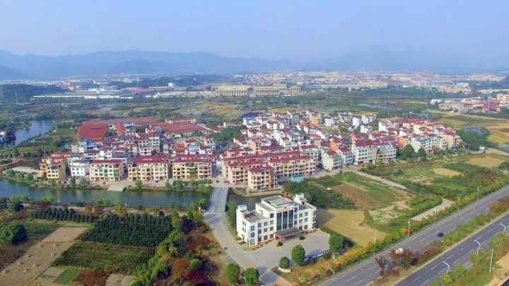 △俯瞰后陳村。