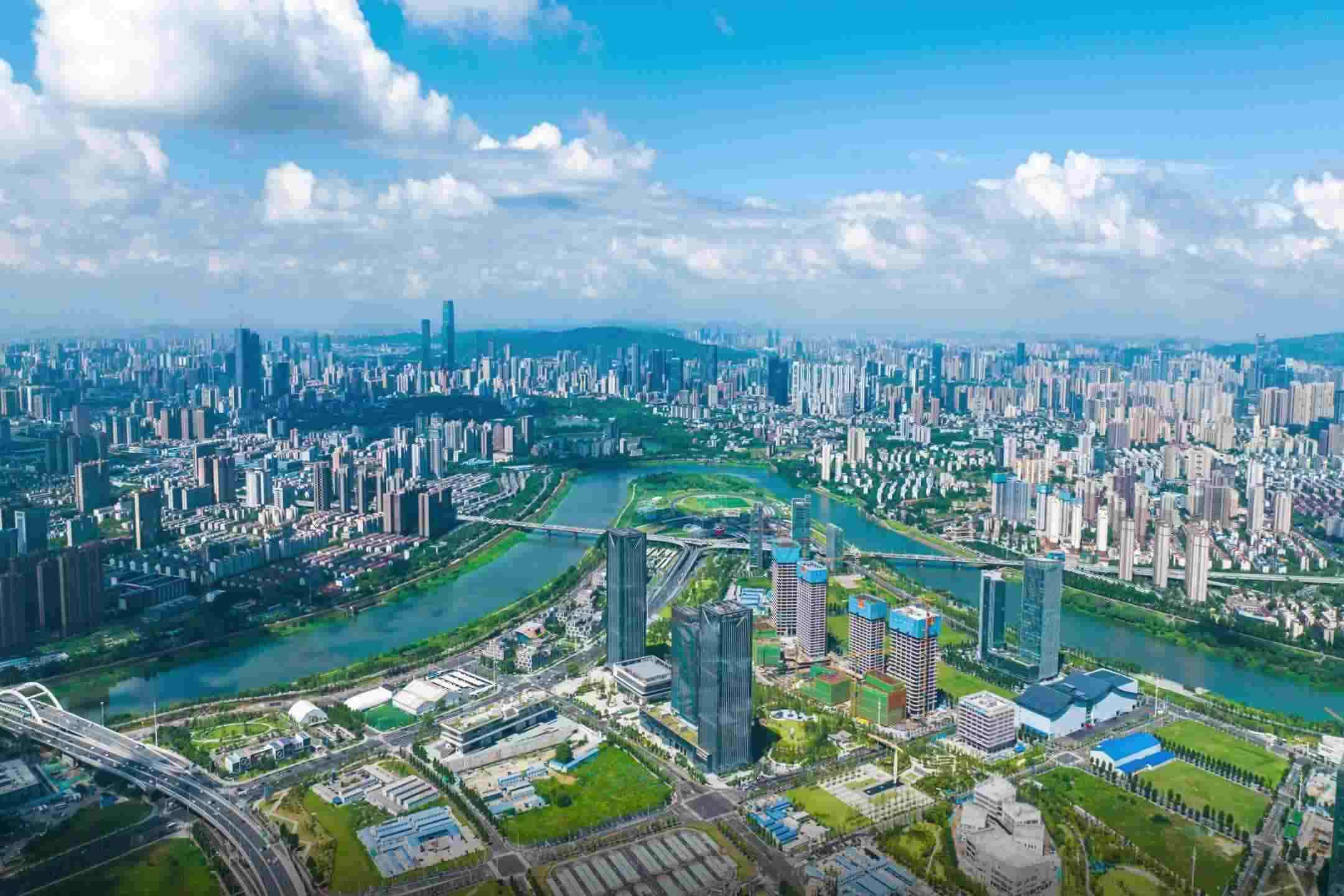 △ 圖為湖南馬欄山視頻文創(chuàng)產(chǎn)業(yè)園。