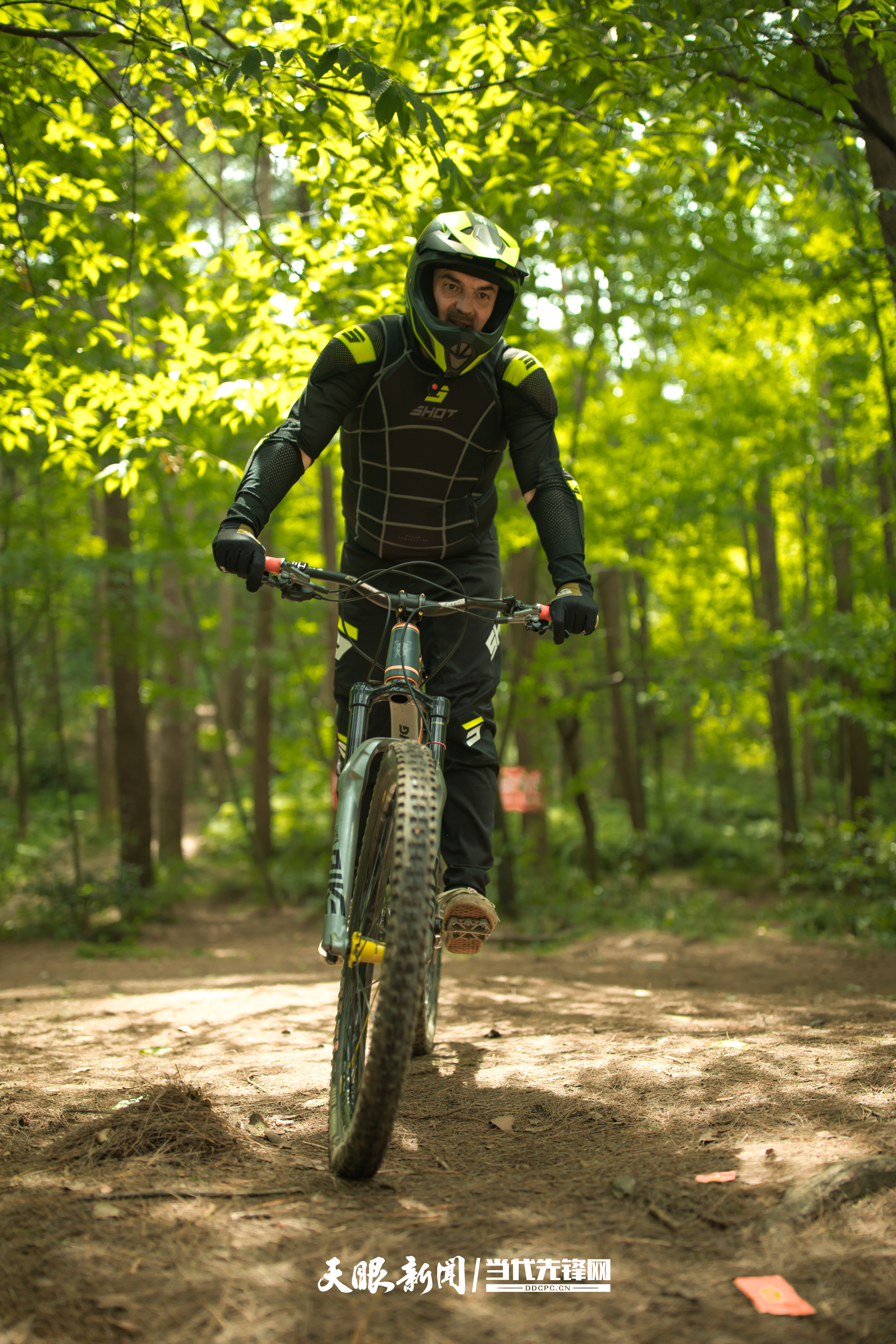 法國(guó)小輪車(chē)運(yùn)動(dòng)員弗雷德里克·摩爾。