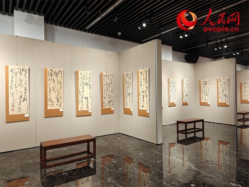 展廳現(xiàn)場。人民網(wǎng)記者 韋衍行攝