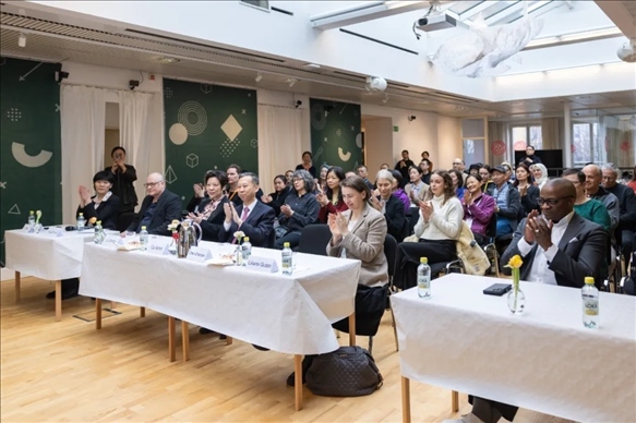 活動現(xiàn)場。中國駐瑞典大使館供圖