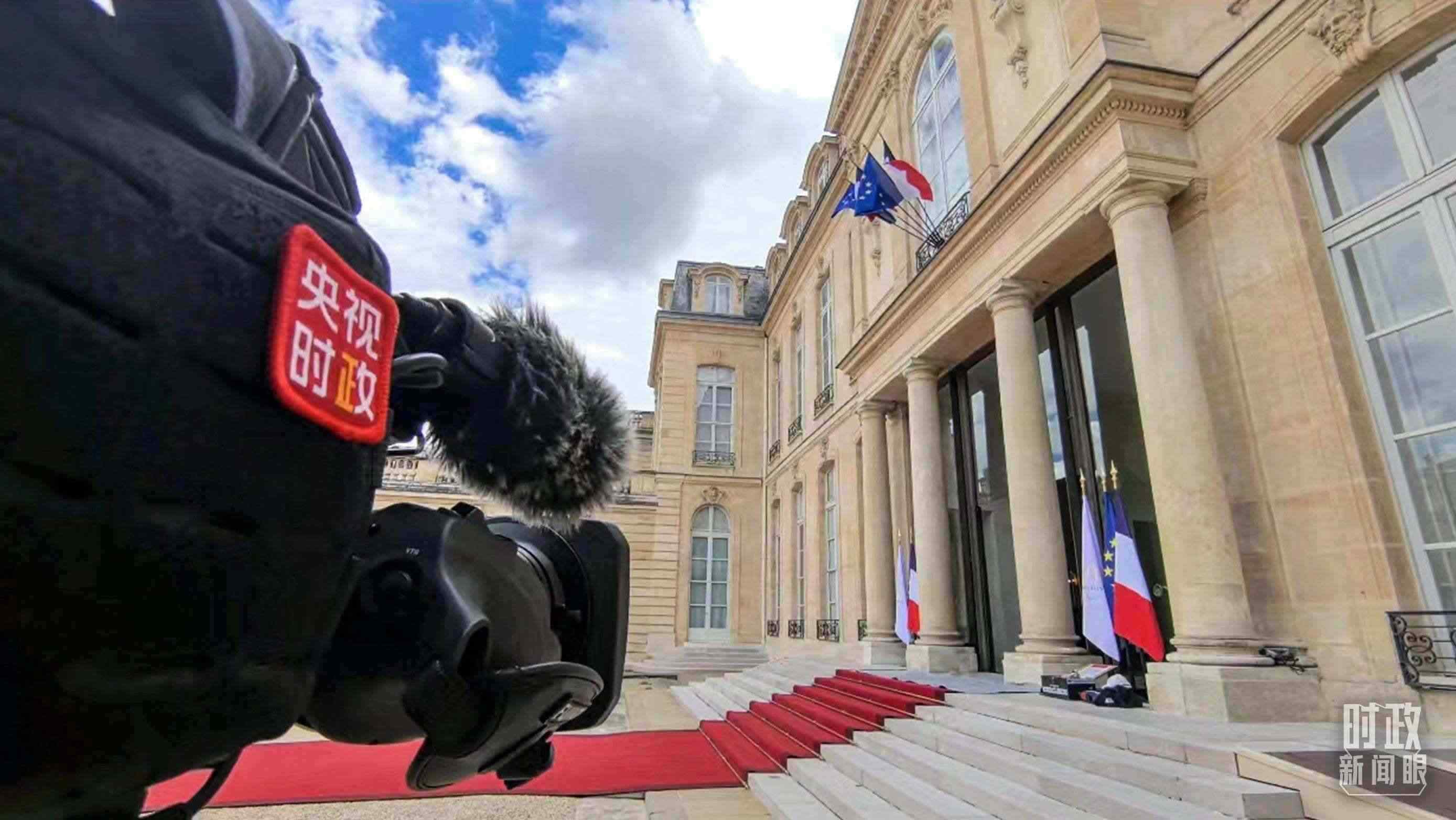 △愛(ài)麗舍宮。（總臺(tái)央視記者陸泓宇拍攝）