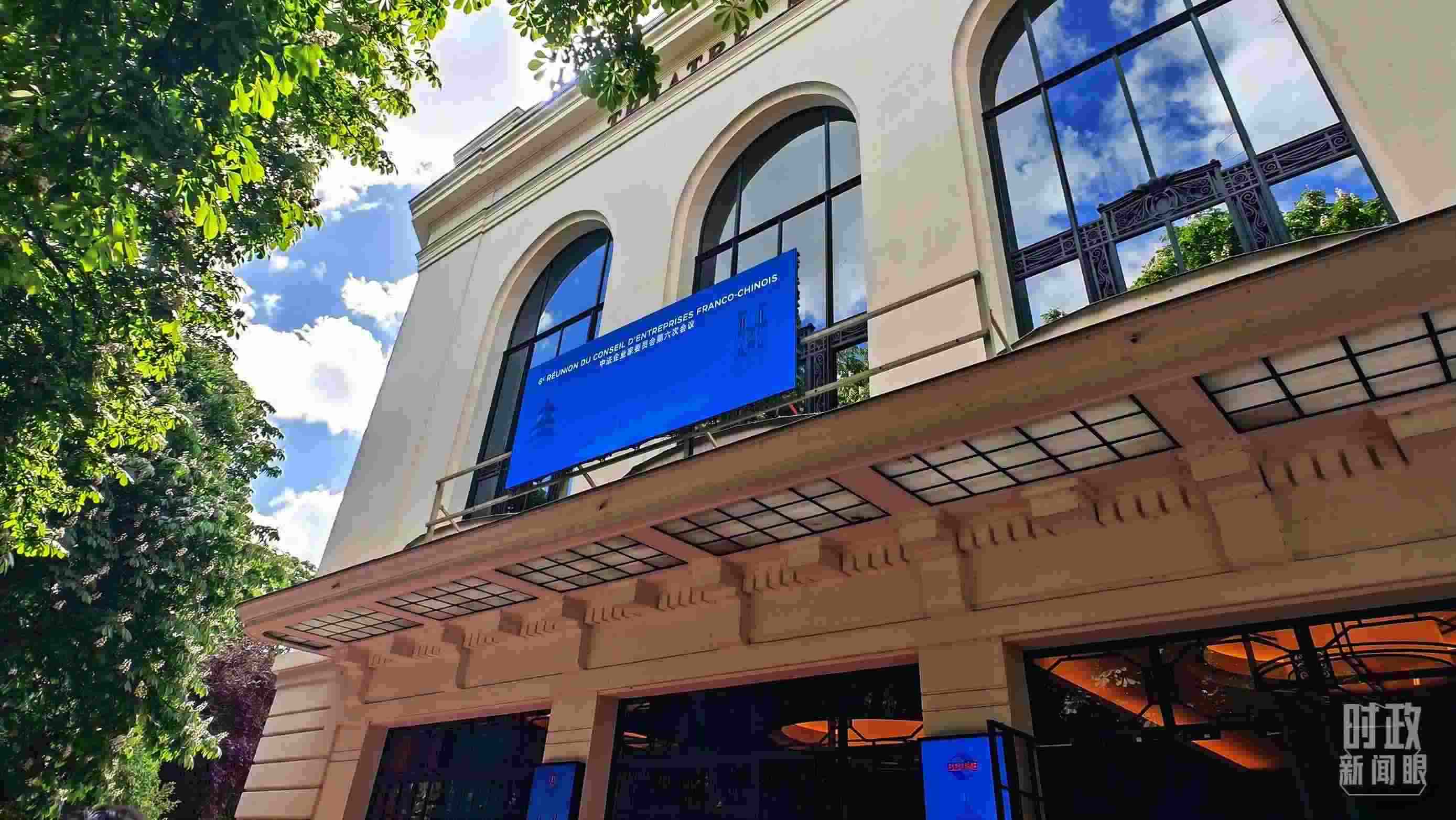 △馬里尼劇院。（總臺(tái)央廣記者馬喆拍攝）