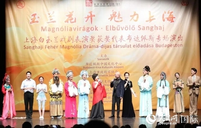 “玉蘭花開·魅力上?！弊哌M(jìn)布達(dá)佩斯。葉辰亮攝