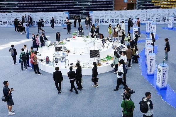 入圍決賽作品成果展。北京建筑大學(xué)供圖