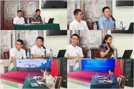 青年外交官們介紹了中國(guó)有關(guān)外交政策、對(duì)非對(duì)尼政策、等情況，并就學(xué)生們關(guān)心的問(wèn)題解答。駐拉各斯總領(lǐng)館供圖