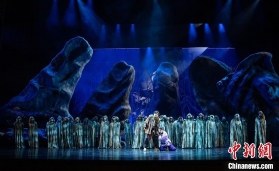 歌劇《原野》劇照。 中國音樂學院供圖