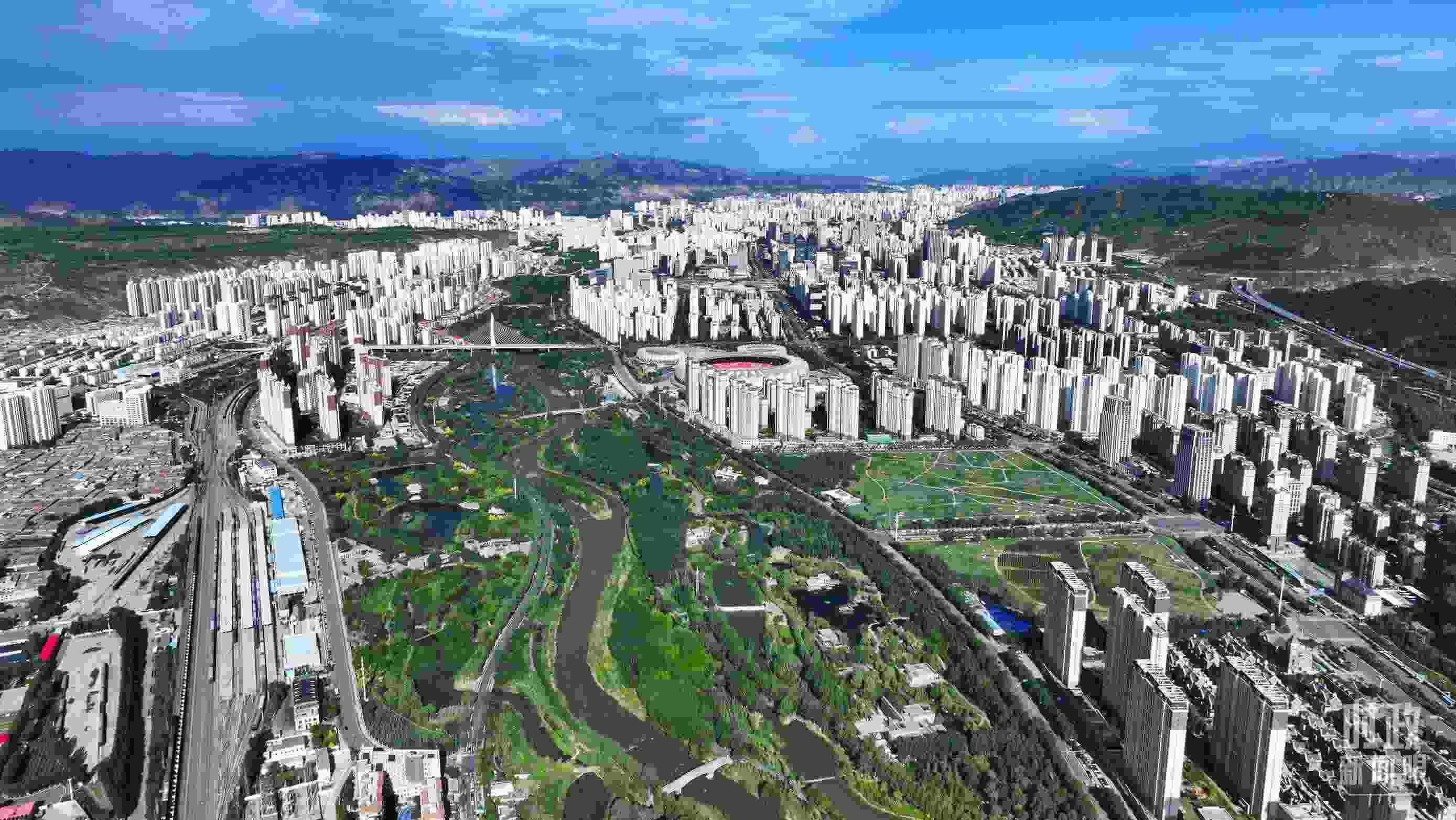 △青海西寧。（總臺(tái)央視記者范凱拍攝）