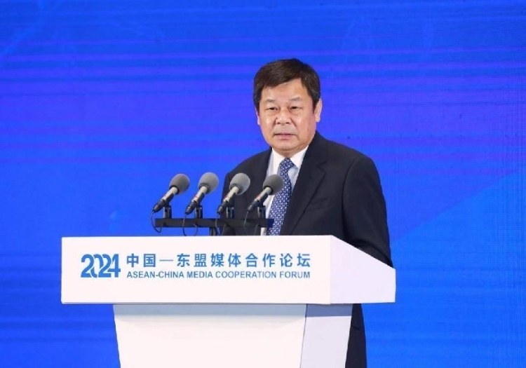 杜占元致辭。中國(guó)外文局供圖