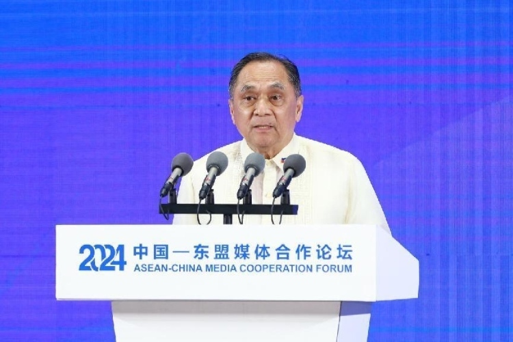 吉米致辭。中國(guó)外文局供圖