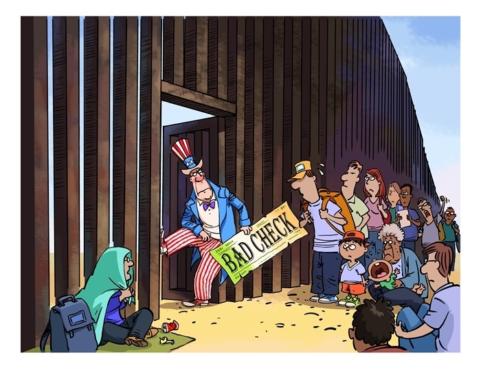 漫畫作者：馬宏亮（人民網(wǎng)版權(quán)圖片，未經(jīng)授權(quán)請勿轉(zhuǎn)載。）