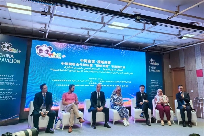 中阿視聽(tīng)業(yè)界代表共商未來(lái)合作。主辦方供圖