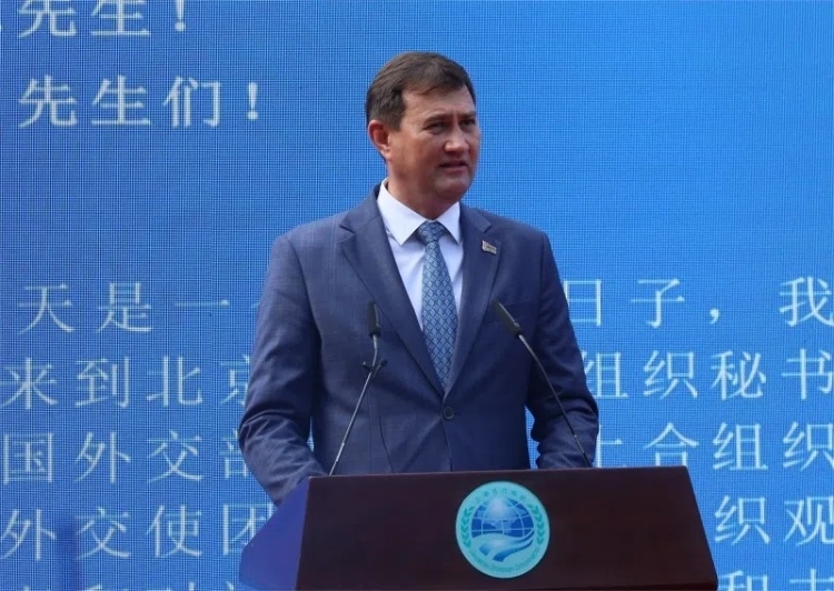 白俄羅斯外交部長馬克西姆·雷任科夫出席活動并致辭。主辦方供圖