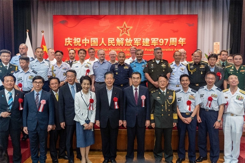 到場嘉賓合影。中國駐日本大使館供圖