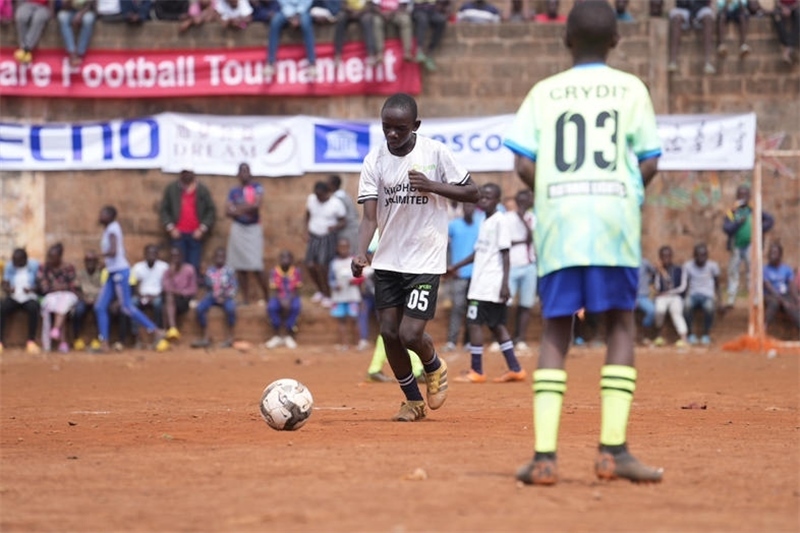 足球比賽現(xiàn)場。主辦方供圖