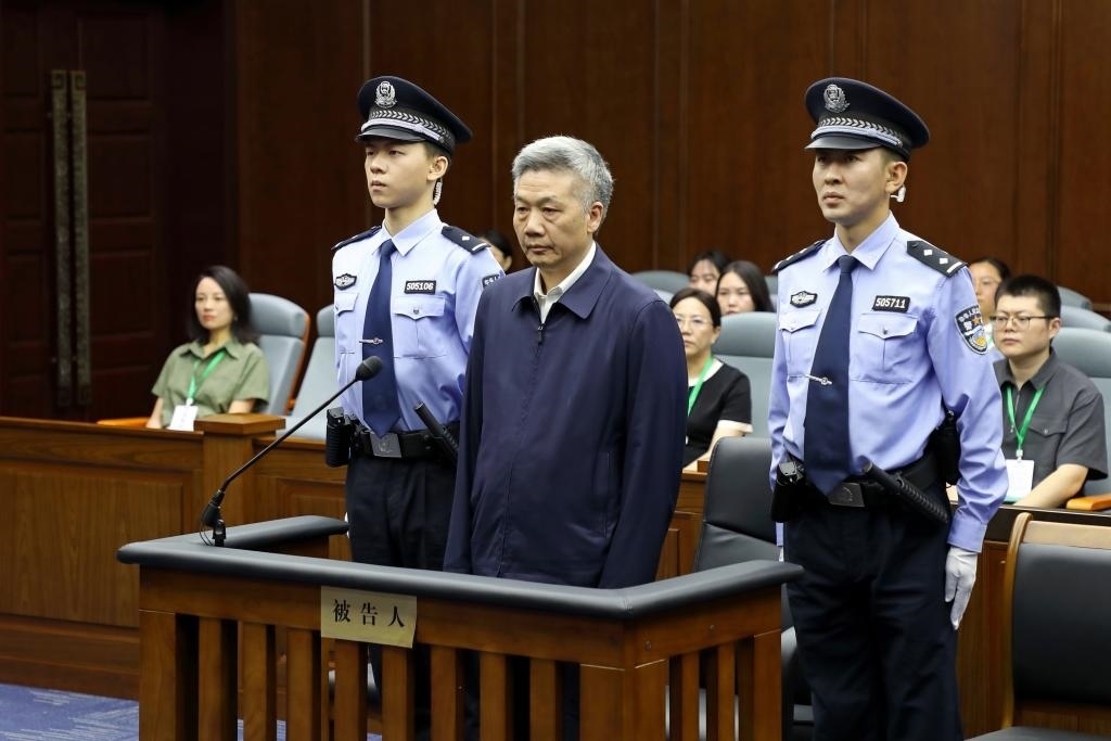 現(xiàn)場圖。（重慶市第五中級人民法院供圖）