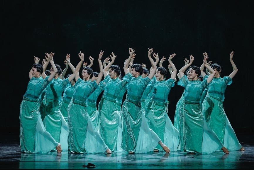 舞劇《熱血當(dāng)歌》演出現(xiàn)場。主辦方供圖