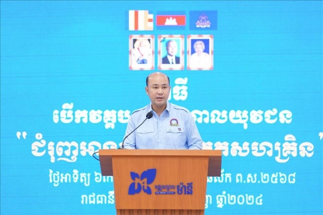 洪瑪尼在開(kāi)幕式致辭?；顒?dòng)主辦方供圖