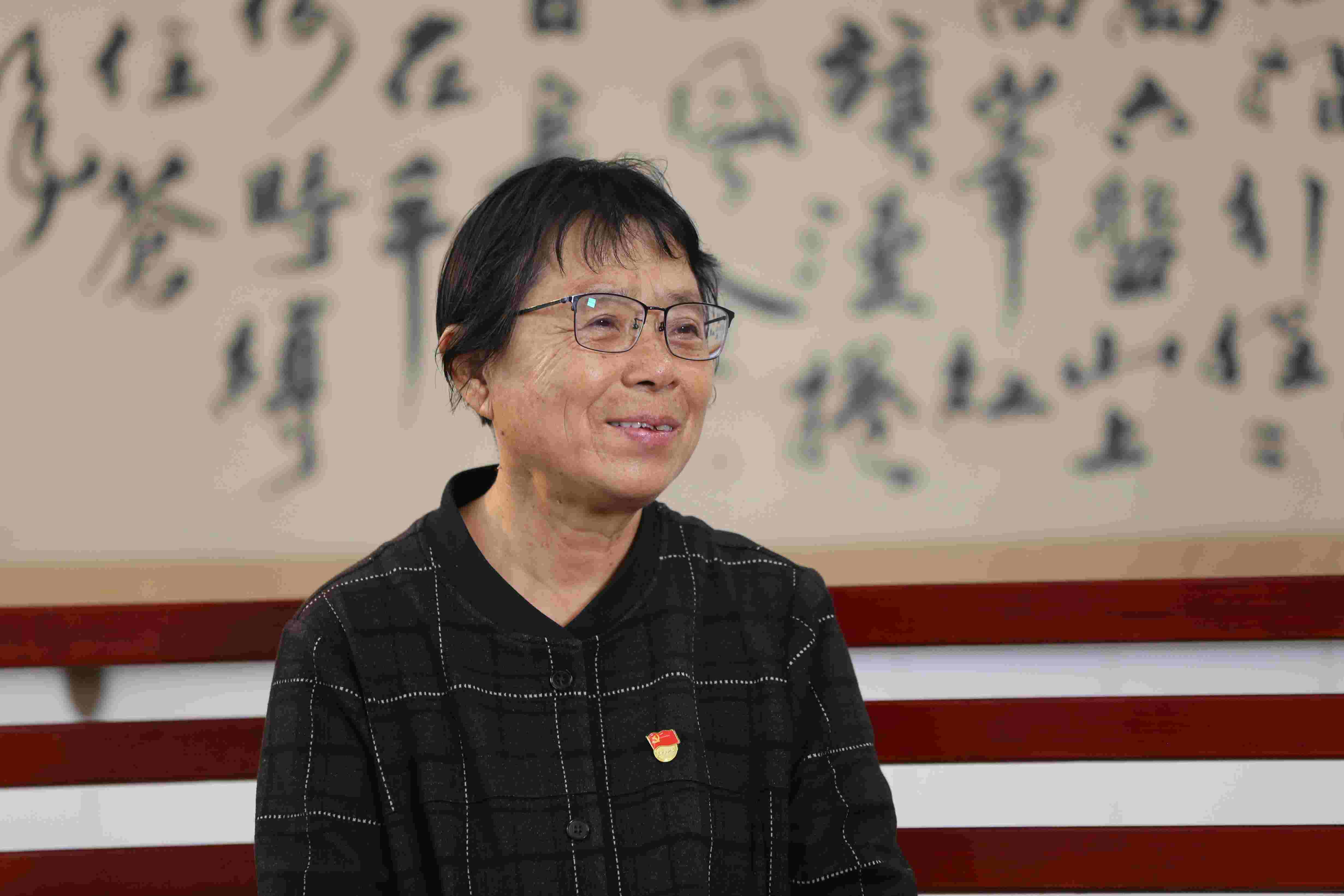 張桂梅。人民網記者 李發(fā)興攝