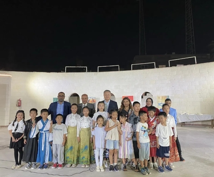 活動現(xiàn)場合影。開羅中國文化中心供圖