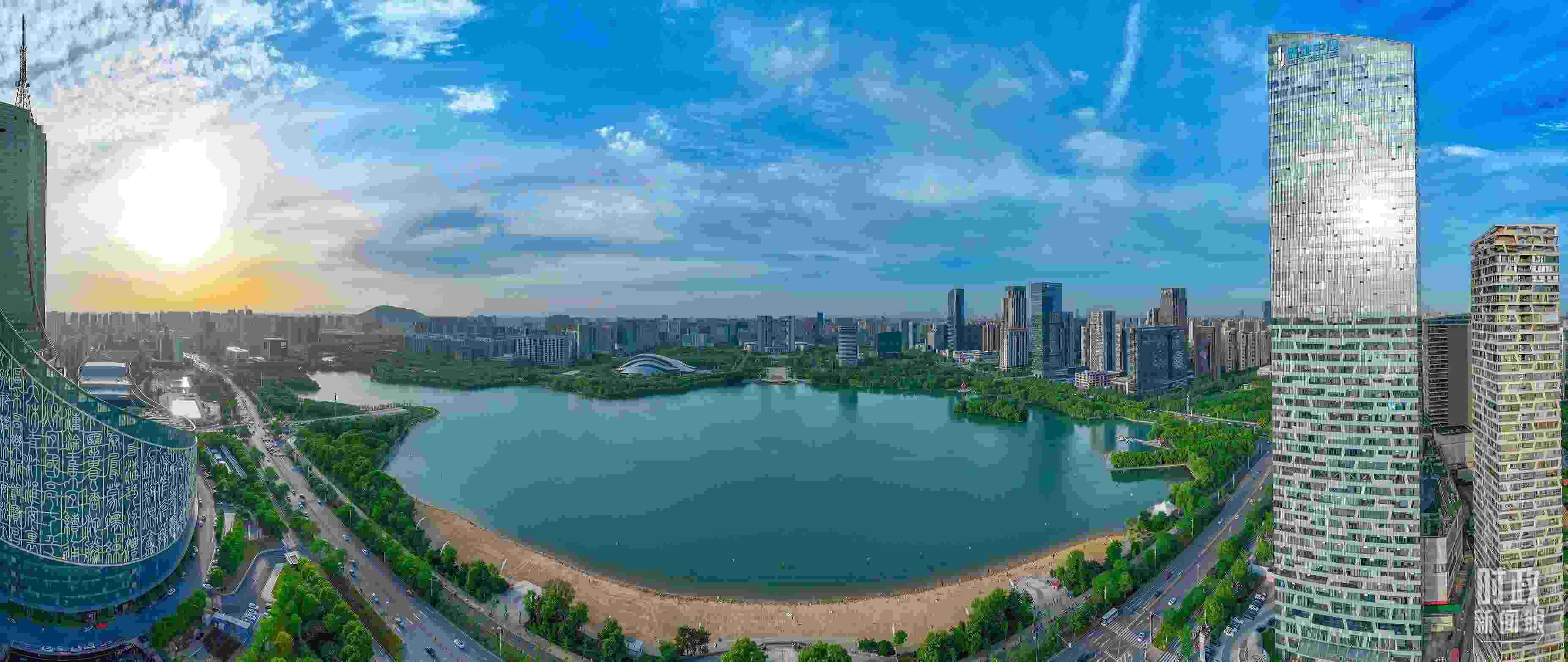 △安徽省合肥市。（合肥市蜀山區(qū)融媒體中心葛慶釗供圖）